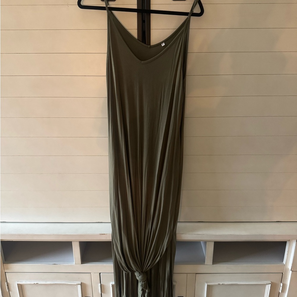 Olive Green Maxi Dress